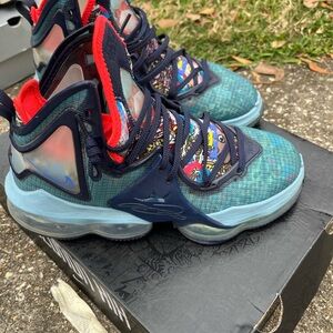 Nike LeBron 19 Multicolor Sneakers